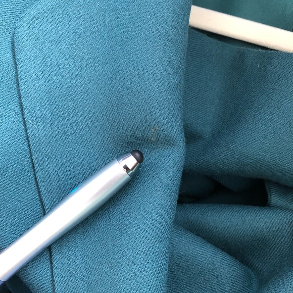 Jones New York Vintage 90s Green Wool Blazer Size 8 - Picture 13 of 13